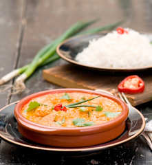 Indické máslové kuře (Butter chicken)