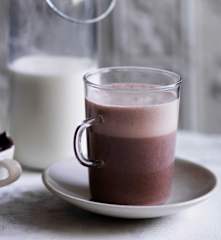 Hazelnut hot chocolate