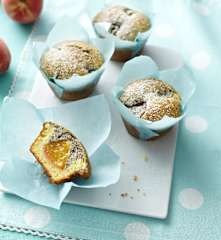 Pfirsich-Mohn-Muffins