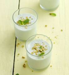 Lassi de pistácio e mel