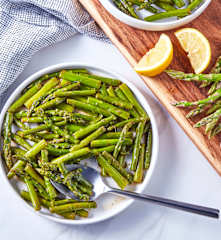 Sauté d'asperges