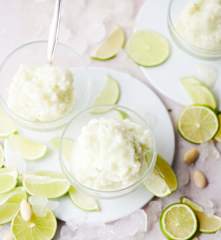 Almond and Lime Slushy