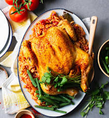 Kurczak w sosie pomidorowo-cebulowym