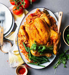 Chicken Stew in Tomato and Onion Sauce