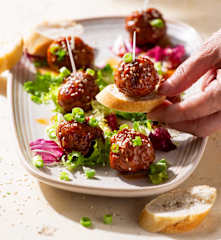 Albóndigas coreanas