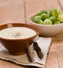 Polévka z růžičkové kapusty