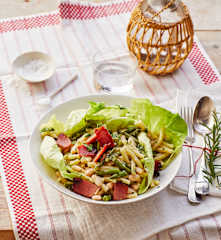 Pasta-Bohnen-Salat