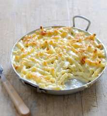 Gratin gourmand de macaroni