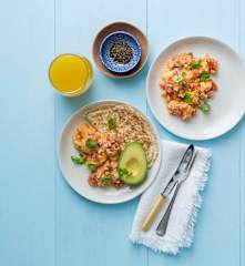 Mexican scrambled eggs