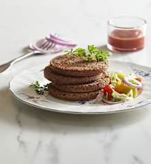 Burger di quinoa e verdure