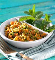 Cuketovo-mátový salát