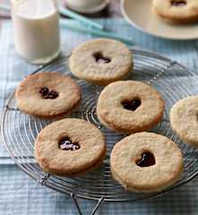 Jam Sandwich Biscuits