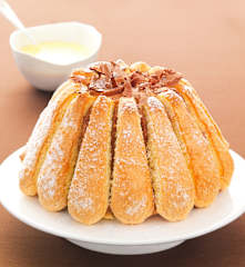 巧克力夏洛特蛋糕