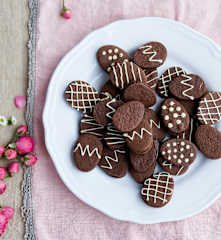 Bolachas ovo da Páscoa