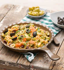 Wege Tex-Mex z brązowym ryżem