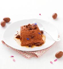 Parfait chocolat et thé fleuri