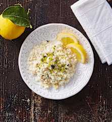 Risotto alla sogliola e limone