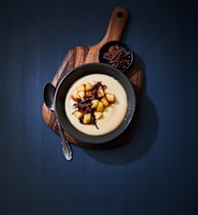 Apfel-Zimt-Grießbrei