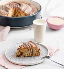 Ślimaczek cynamonowy XXL z polewą z serka kremowego