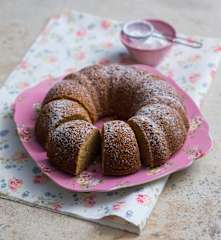 Lime sour cream bundt cake