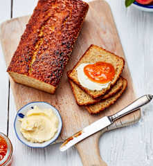 Aprikosen-Banana-Bread