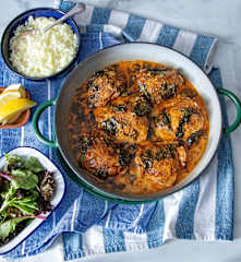 Lala's creamy lemon butter chicken