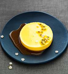 JANVIER - Crème caramel exotique - Eric Guérin