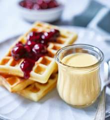 Vanille-Safran-Sauce