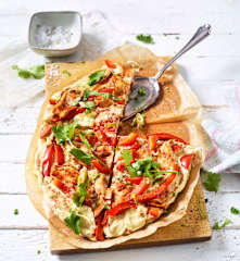 Tandoori-Hähnchen-Omelette