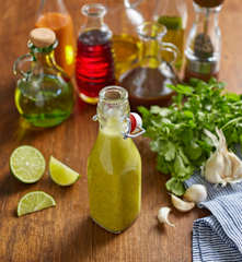 Lime coriander vinaigrette