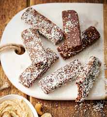 Barres énergétiques noix de cajou et dattes