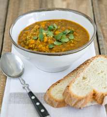 Vegetable harrira soup