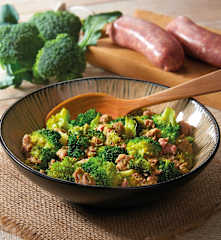 Broccoli e salsiccia