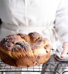 Brioche de whisky e natas