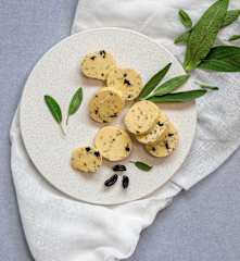 Sage and black garlic butter