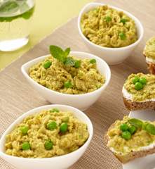 Hrachovo cizrnové toasty