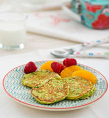 Beyaz Peynirli Bezelye Pankekleri