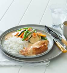 Paprika chicken with creamy paprika sauce