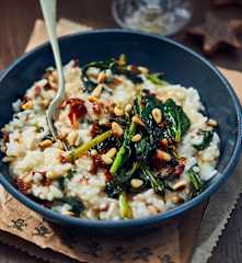 Risotto mit Wildbrokkoli