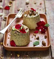 Pistáciové cupcaky