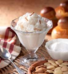 Σορμπέ αμυγδάλου