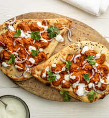 Chicken Tikka Flatbreads