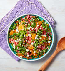 Citrus Salad with Mint Vinaigrette