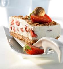 Erdbeer-Amarettini-Kuchen