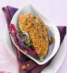 Gefüllte Auberginen