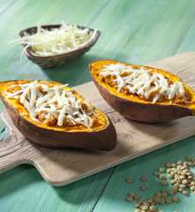 Patate dolci ripiene (vegan)