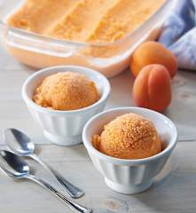 Gelato veloce alle albicocche