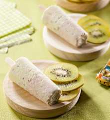 Ghiaccioli cremosi kiwi e banana