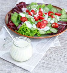 Molho de iogurte e hortelã