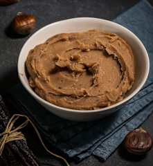 Crema de castañas con vainilla